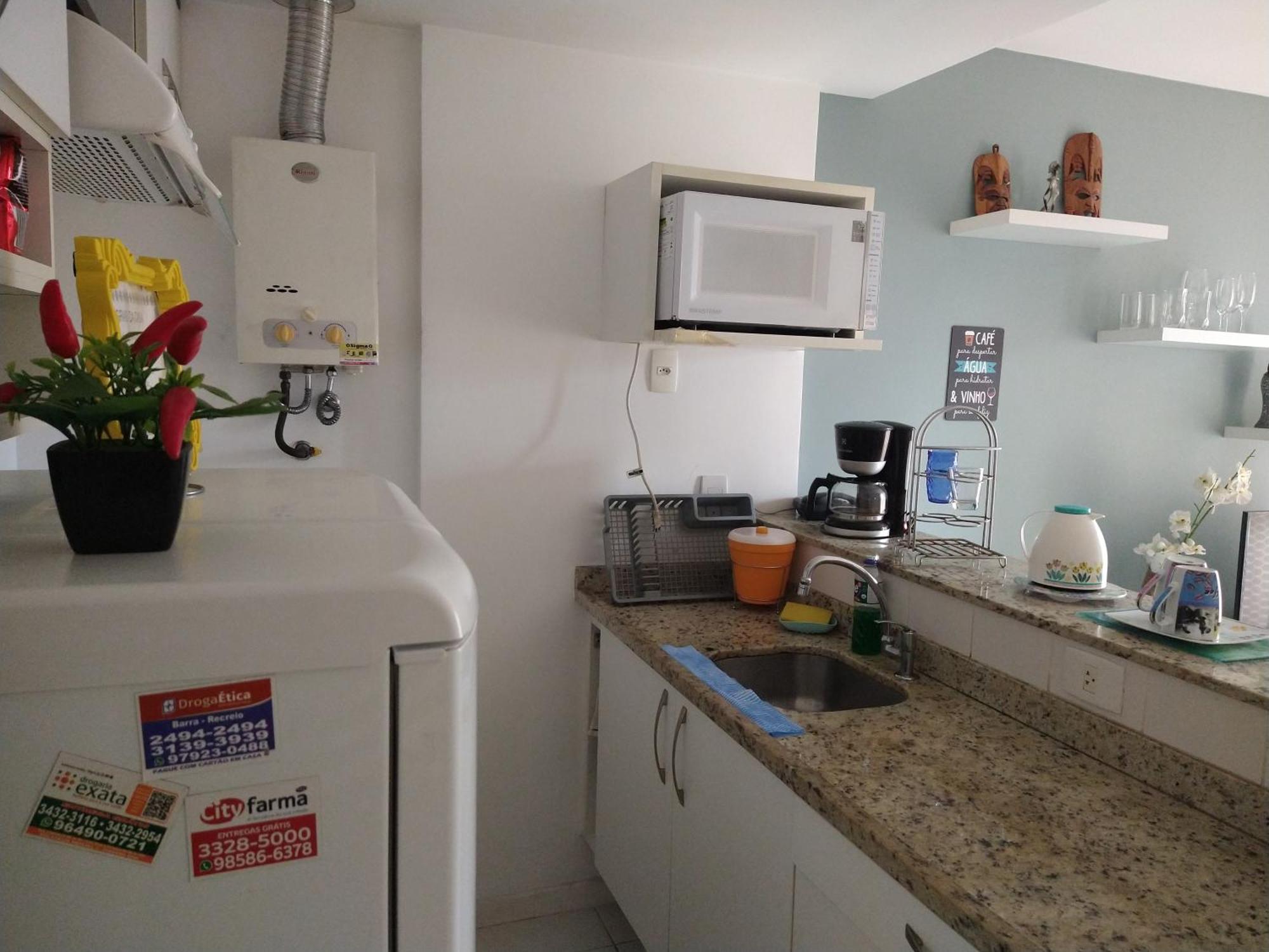 Barra Da Tijuca-apto De Sala-cozinha-quarto/suite *